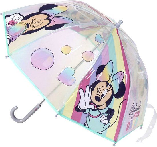 Minnie Mouse Paraplu Ø 71 cm - Turkoois