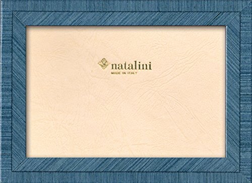 Natalini BIANTE AZZURRO 13X18 fotolijst met ondersteuning voor tafel, Tulipwood, lichtblauw, 13 x 18 x 1,5