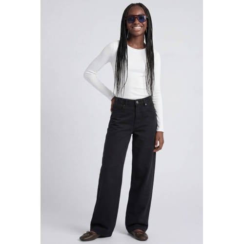 JJXX GIRL JXFUJI barrel jeans - zwart