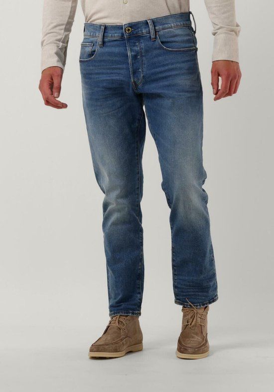 G-Star Raw 3301 Regular Tapered Jeans - Men - Blue - Size 33/34