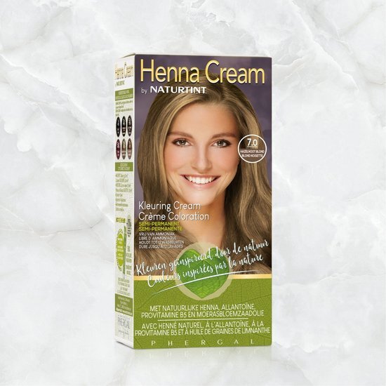 Naturtint Henna cream 7.00 hazelnoot blond