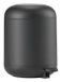 Zone Denmark Sensu Pédalier - Poubelle Salle de bain - Petite poubelle - Plastique - 4 litres - Noir