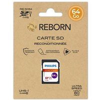 Reborn SDXC geheugenkaart 64 GB Refurbished