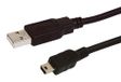USB 2.0 type A stekker naar mini-USB-kabel, snelle en duurzame verbinding, ideaal voor het opladen van apparaten en voor gegevensoverdracht.