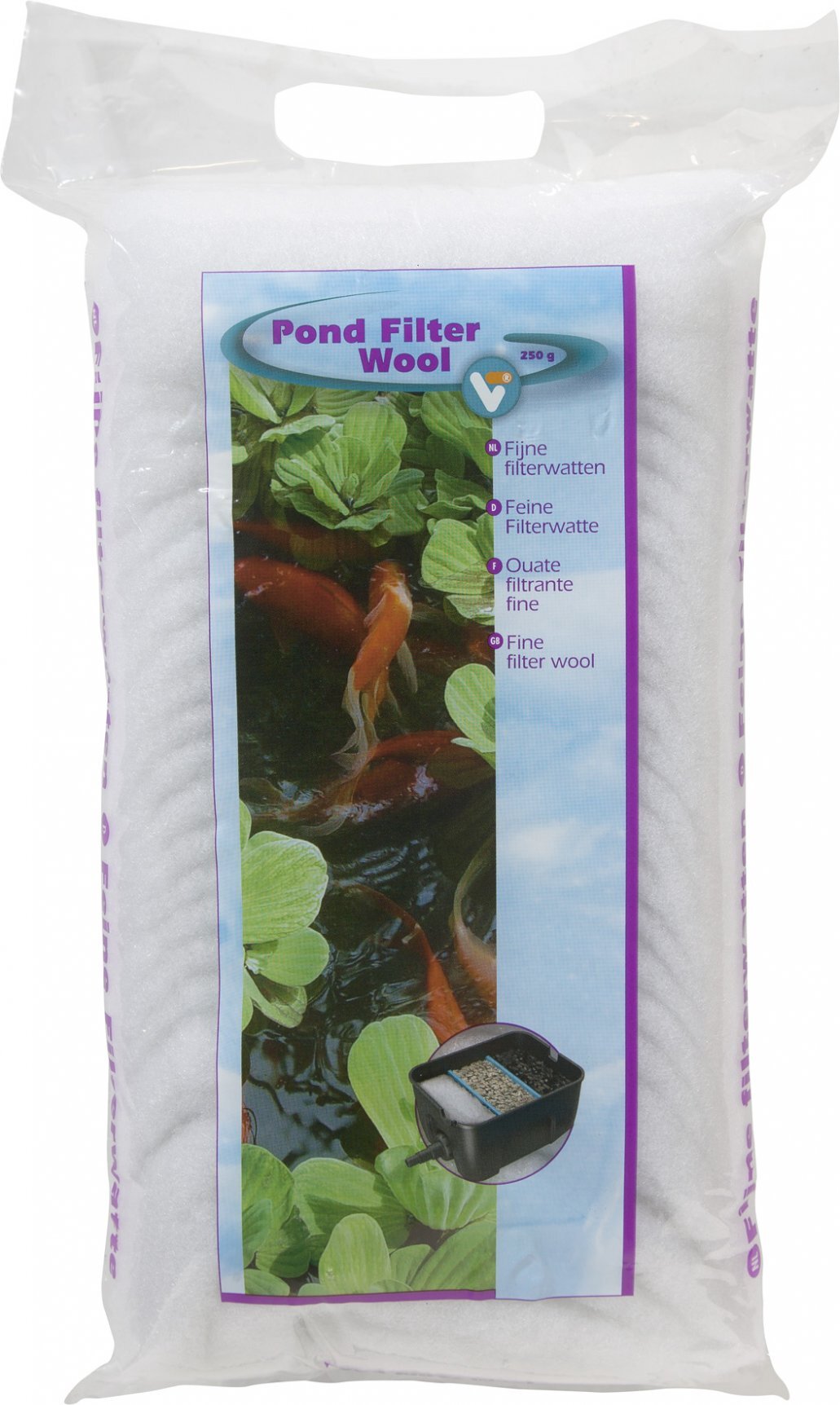 VT Pond Filter Wool White