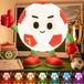 Lucky 7 Lampe de nuit - Football - Rouge et vert - Silicone