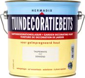 Hermadix Dekkende Tuinbeits - 2.5 liter - Taupe White