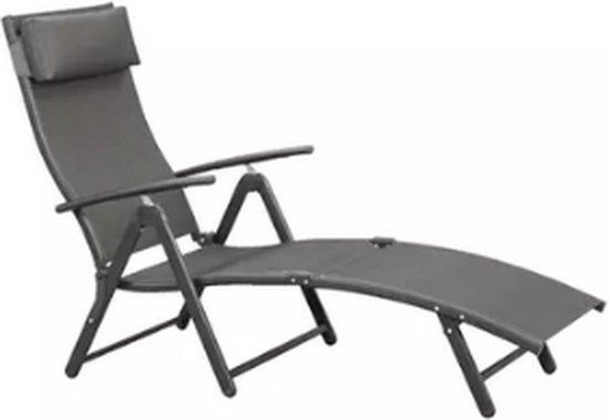 HVTM Vita Vera Verstelbaar Ligbed - Antraciet - 180 cm