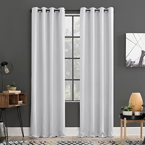 Sun Zero Soho - Verduisterend gordijnpaneel - 2 stuks - 54x63 inch - Duif wit