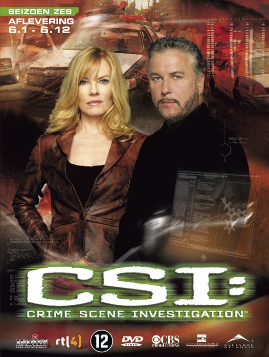 - C.S.I. S6 D1 (6.1 - 6.12) dvd