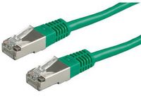 ROLINE S/FTP Patchkabel Cat.6, groen, 2m