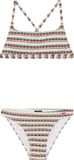 Protest Prtmae Jr Bandeau Bikini Set Meisjes Matcha Green Gestreept 176