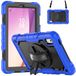 Selected by GSMpunt.nl Lenovo Tab One Hoes met Ingebouwde Screen Protector en Handriem Blauw
