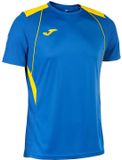 Joma Championship VII Shirt Korte Mouw Kinderen - Royal / Geel