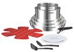 Tefal Ingenio Emotion 13-delige pannenset - Roestvrijstaal - Inductie
