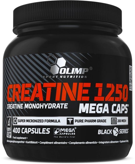 Olimp Supplements-Creatine Mega Caps - spiergroei - 400 capsules
