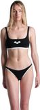 Arena Dames zwempak 2-delig Contrast Bralette zwart/off white
