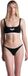Arena Dames zwempak 2-delig Contrast Bralette zwart/off white