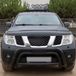 Oneway Motorkapbeschermer (steenslagcover) compatibel met Nissan Navara D40 2005-2010 - Glanzend zwart