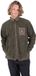 Hurley Woodland Burrito Sweatshirt Met Rits Groen M Man
