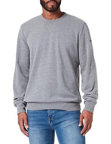 TILDEN Heren Oversized Sweatshirt - Grijs Melange - Maat L
