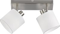 RL LIVE YOUR LIGHT REALITY TOMMY Spot - Nikkel mat - excl. 2x E14 - Wit