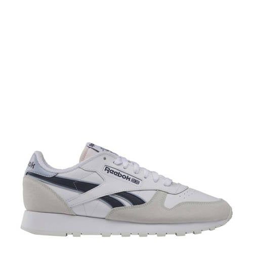Reebok Classics Classic Leather Sneakers - Wit/Grijs/Lichtblauw