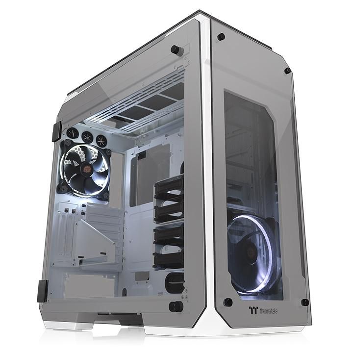 Thermaltake View 71 Tempered Glass Snow Edition - PC Case - White