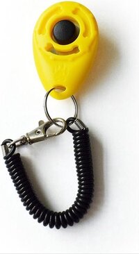 Go Go Gadget Clickertraining Clicker - Geel