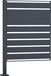 Wiltec module d'extension pour abri de conteneur à déchets, anthracite