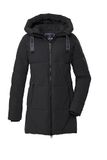 G.I.G.A. DX dames Gewatteerde parka met capuchon GW 30 WMN QLTD PRK, schwarz, 36