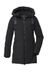 G.I.G.A. DX dames Gewatteerde parka met capuchon GW 30 WMN QLTD PRK, schwarz, 36