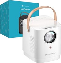 imoshion Mini projector - Mini beamer WiFi en Chromecast - 3400 lumen - Wit