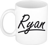 Bellatio Decorations Ryan Naam koffiemok - wit
