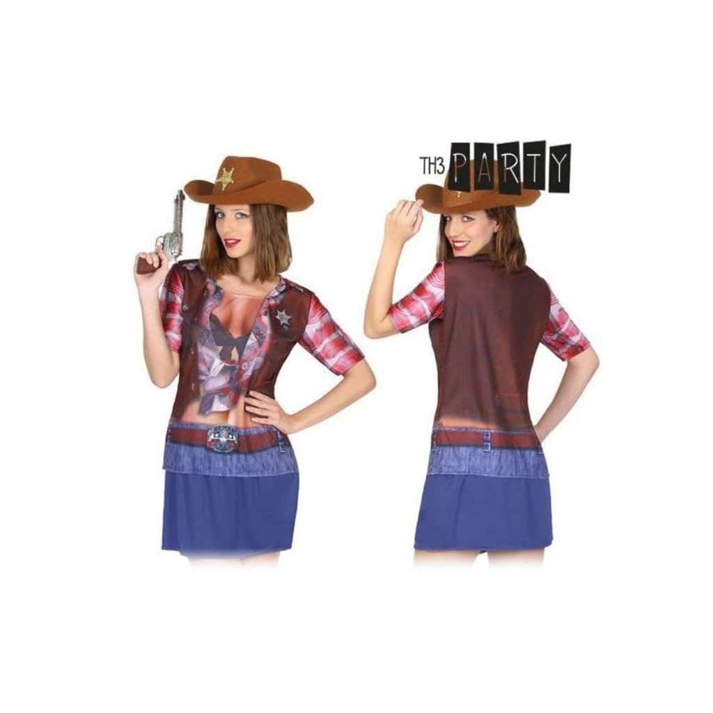 Adult T-shirt Th3 Party 8270 Cowgirl - 8422259308270