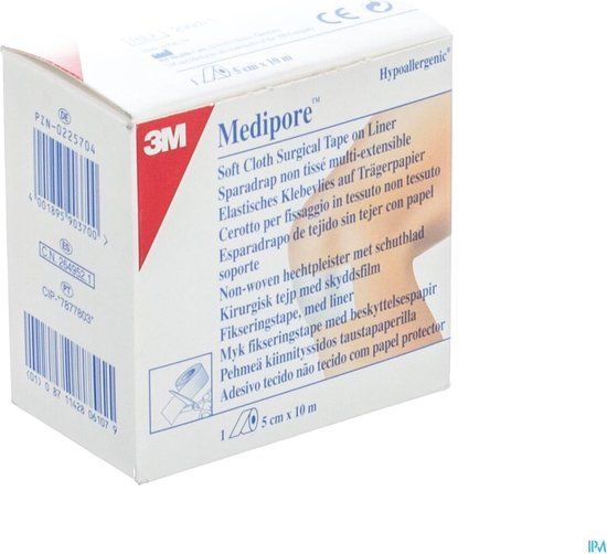 3M Medipore Verb Elast Adh 5cmx10m Rol 1 2991p-1