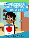 Preschool Alphabet Workbook for Kids Ages 3-6: Learn ABC Letters with Fun Coloring & Tracing Activities