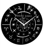 Instant Karma Clocks wandklok, van vinyl, cadeau-idee, retrostijl, stil