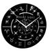 Instant Karma Clocks wandklok, van vinyl, cadeau-idee, retrostijl, stil