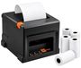 Imprimante thermique, 80 mm de large, avec coupe-papier automatique, connexions USB/Bluetooth/LAN