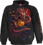 Spiral Samurai Heren Trui met capuchon - zwart - M