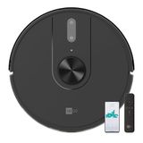 aeco Vacubot X5 Dweil- en zuigrobot Zwart Besturing via App, Op afstandsbedienbaar