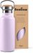 Bambaw 500ml RVS Thermosfles - Isoleerfles, Dubbelwandig, Lekvrij, Plasticvrij met Bamboe Deksel - Violet