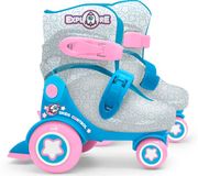 Stamp Rolschaatsen "Explore" voor meisjes, blauw/roze, maten 23-26