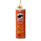 Vondels Pringles Paprika Christmas Bauble - Orange Verre, 11cm