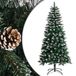 vidaXL Kunstkerstboom met standaard 120 cm PVC groen