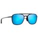 Maui Jim Keokea B447-03M Blauw Blauw Hawaï