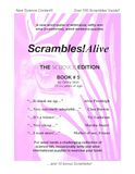 Scrambles! Alive BOOK # 5: The SCIENCE Edition