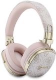 Casque Bluetooth - design 4G avec logo en métal - Rose