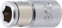 BGS Bitadapter met blokkeerkogel binnenvierkant 1/4 binnenzeskant 1/4